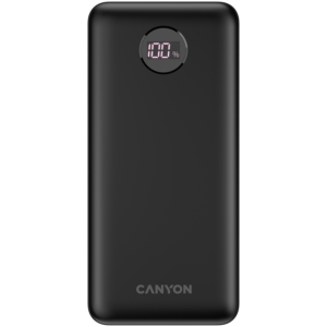 CANYON power bank PB-2002 LED 20000 mAh PD 20W QC 3.0 Black