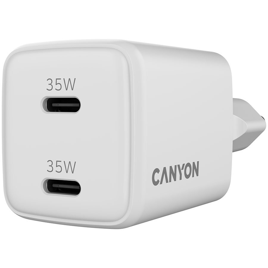 CANYON charger CU35CC GaN 35W 2xPD EU White - Image 4