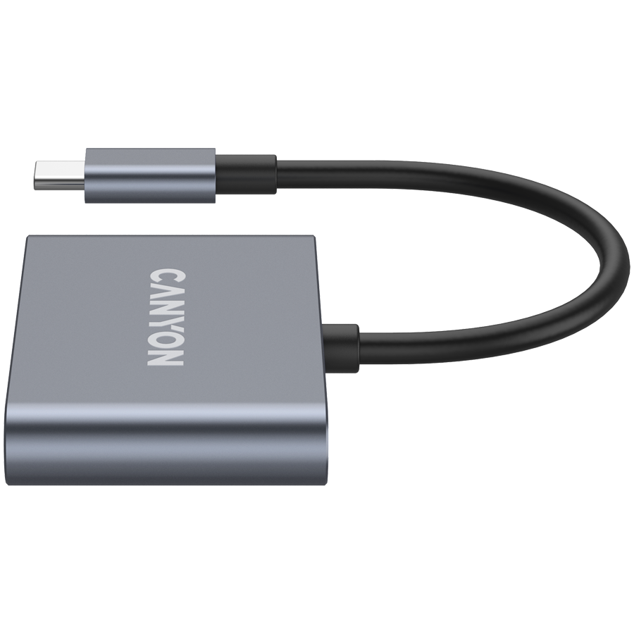CANYON hub DS-3 3in1 USB-C Dark Grey - Image 4