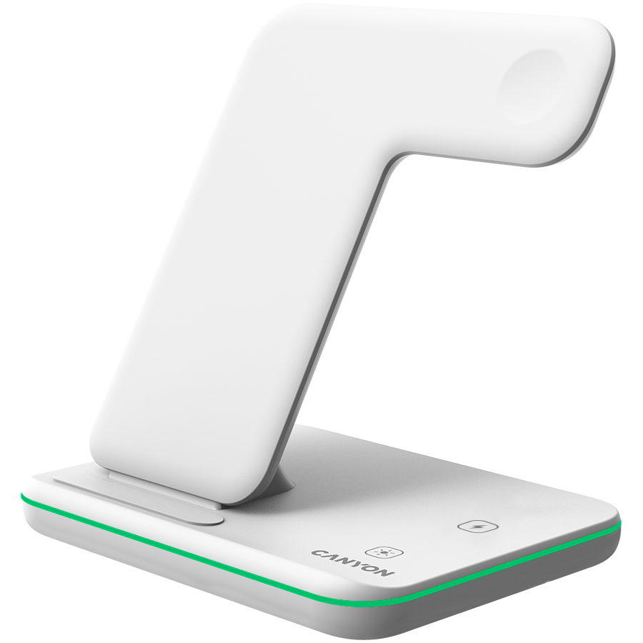 CANYON wireless charger WS-303 15W 3in1 White - Image 3