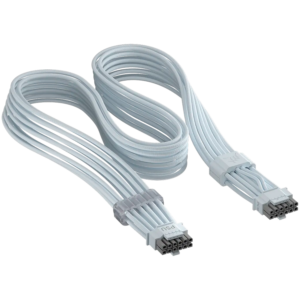 Corsair ThermalProtect Universal PCIe 5.1 600W 12V-2x6 Cable, White