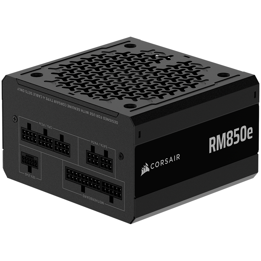 CORSAIR RM850e, 850 Watt, ATX 3.1, PCIe 5.1, Cybenetics GOLD Certified, Fully Modular - Image 2