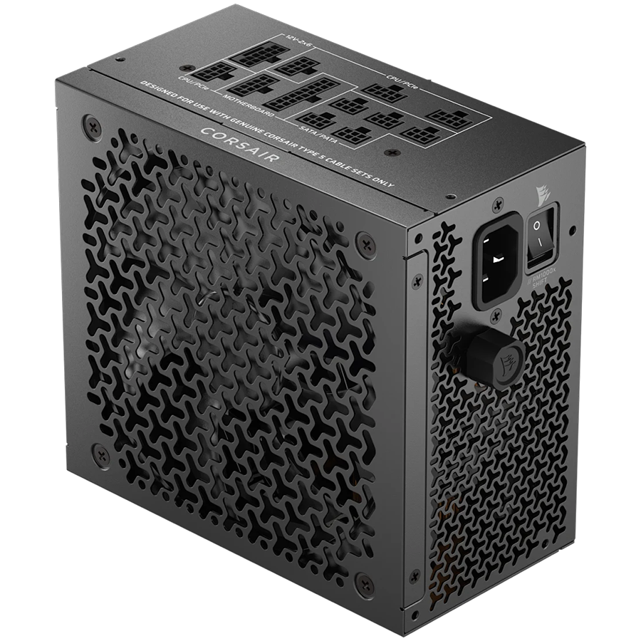 CORSAIR RM1000x SHIFT, 1000 Watt, ATX 3.1, PCIe 5.1, Cybenetics GOLD Certified, Fully modular