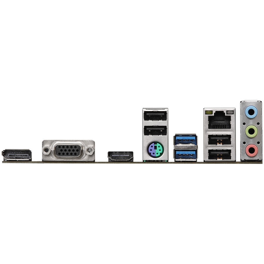 ASROCK Main Board Desktop H610M-HDV/M.2 (S1700, 2x DDR4, 1x PCIe 4.0 x16, 1x PCIe 3.0 x1, 4x SATA3 6.0Gb/s, 1x m.2 PCIe, 4x USB 3.2, 6x USB 2.0, 1x Com port header, 1x VGA, 1x HDMI, 1x DP 1.4, 1x GLAN, mATX) Retail - Image 3