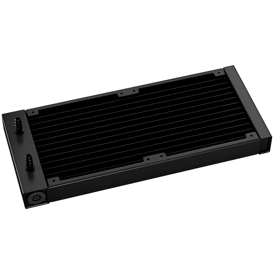 DeepCool LP240, 240mm CPU Liquid Cooler, 2x120mm ARGB PWM Fans, Dot-matrix Screen, Anti-Leak Technology, Black, LGA1851/1700/1200/1151/1150/1155, AMD AM5/AM4, 5Y, R-LP240-BKMSNC-G-1 - Image 4