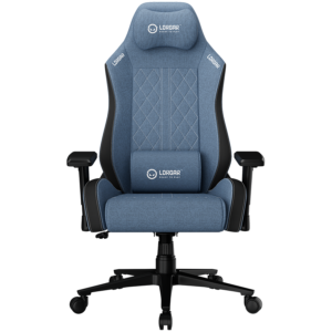 LORGAR CHA41, Ergonomic Gaming Chair Advanced, premium anti-stain fabric, Blue