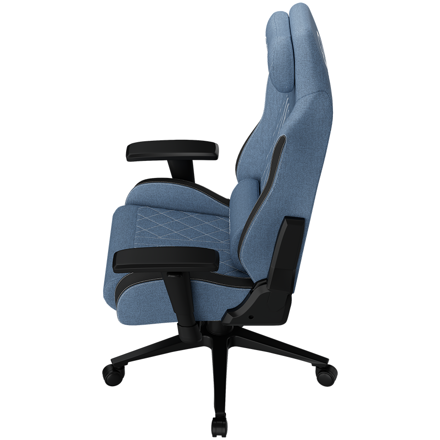LORGAR CHA41, Ergonomic Gaming Chair Advanced, premium anti-stain fabric, Blue - Image 5