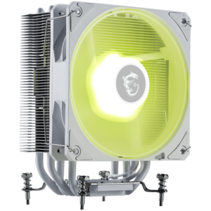 MSI MAG COREFROZR AA13 WHITE, 1x120mm ARGB Fan, TDP 240W, Direct Touch Heat-pipes, Intel LGA 1700/1851, AMD AM5/AM4, White, 3Y Warranty