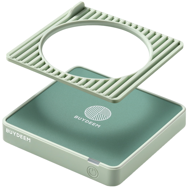 BUYDEEM Mug/coffee warmer, model OA2001, color Cozy Greenish - Image 5