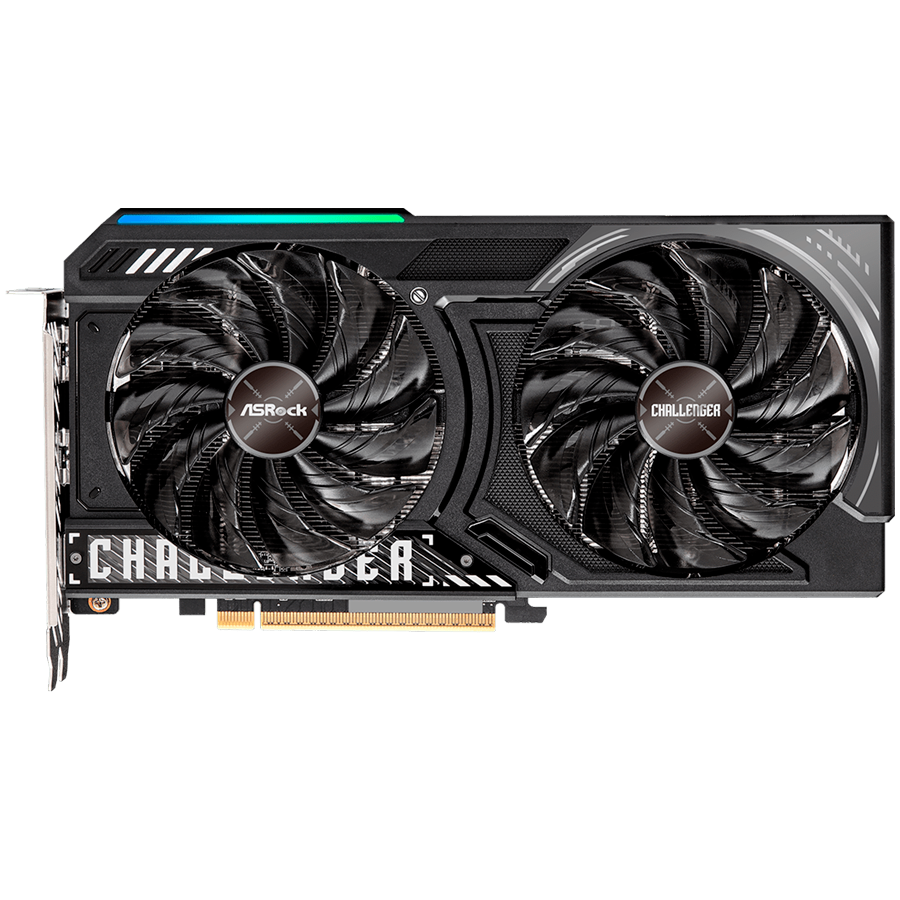 ASROCK Video Card AMD Radeon RX 9060 XT Challenger 16GB GDDR6 128-bit HDMI 2x DP - Image 3