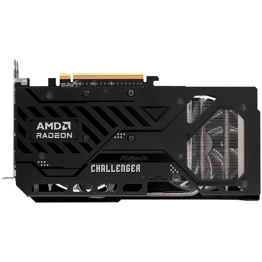 ASROCK Video Card AMD Radeon RX 9060 XT Challenger 16GB GDDR6 128-bit HDMI 2x DP - Image 5