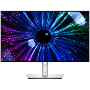 Dell UltraSharp U2424HE, 23.8" 1920x1080 16:9 120Hz IPS AG, 178/178, 1000:1, 250cd/m, 5ms(fast)/8ms, Light Sensor, 1xDP/1xHDMI/1xDP Out/2xUSB-C Up (1x90W)/1xRJ45/3xUSB3.2/1xAudio Jack + 1xUSB-C 15W PD/1xUSB3.2 Height/Tilt/Swivel/Pivot, sRGB 100%, 3Y