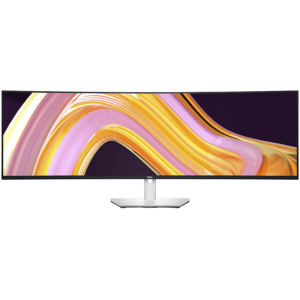 Dell U4924DW Monitor LED UltraSharp 49 Curved, 49", 5K Dual QHD (5120x1440) 60Hz, 32:9, Anti-glare, 3H Hard Coating, ComfortView, IPS Black, 350 cd/m2, 2000:1, 178/178, 5ms/8ms, 2xHDMI, DP, USB-C 3.2 Gen 2, Audio line-out, Height, Swivel, Tilt, 3Y
