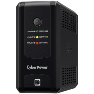 CyberPower UPS с AVR, 850VA/425W, Line-Interactive, 3x Schuko, Runtime at 90W ( min ):20, Surge and Spike protection; GreenPower UPS; UT850EG