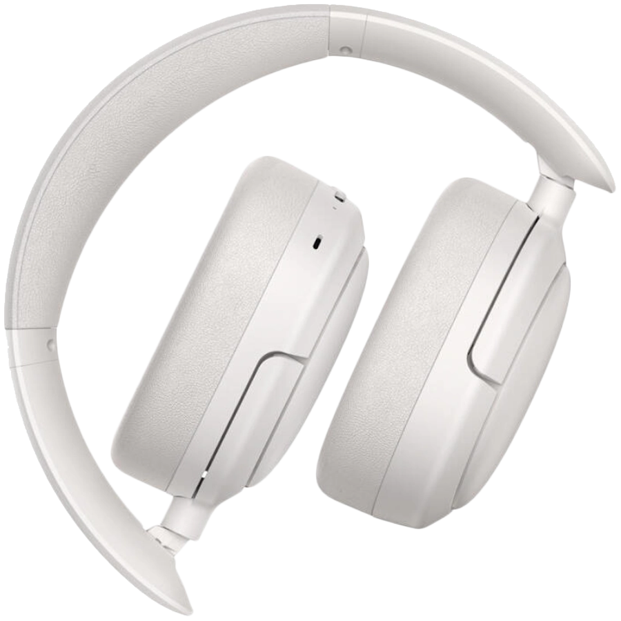 Edifier W800BT Pro Wireless Over-Ear Headphones, ANC, 40mm Dynamic Titanium-Coated Drivers, BT V5.4, Multipoint Connection, AI Call Noise Reduction, Up To 45H Battery, USB-C, Ivory - Image 4