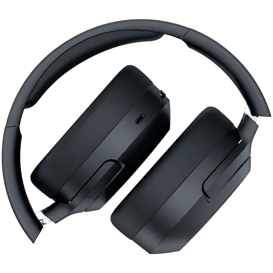 Edifier W820NB Plus v2025Wireless Over-Ear Headphones, 40mm Dynamic Titanium-Coated Drivers, BT V6.1, ANC, Hi-Res Audio Certification, Up To 88H Battery, USB-C, Dark Gray - Image 3