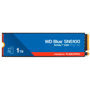 SSD POWERED BY SANDISK  Blue SN5100 1TB M.2 2280 PCIe Gen4 x4 NVMe QLC 3D