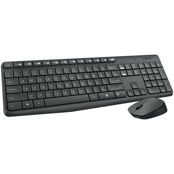 LOGITECH Wireless Combo MK235 - INTNL - Bulgarian Layout - Image 2