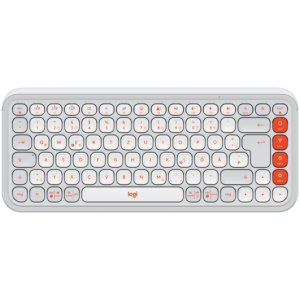 LOGITECH POP ICON KEYS - OFF WHITE - US INT'L - BT - INTNL-973