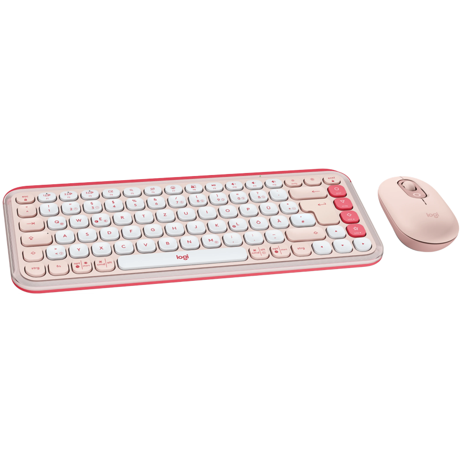 LOGITECH POP ICON COMBO - ROSE - US INT'L - BT - INTNL-973 - Image 2