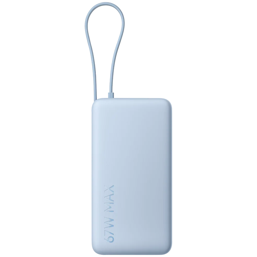 Xiaomi 67W Power Bank 20000 (Integrated Cable) Ice Blue
