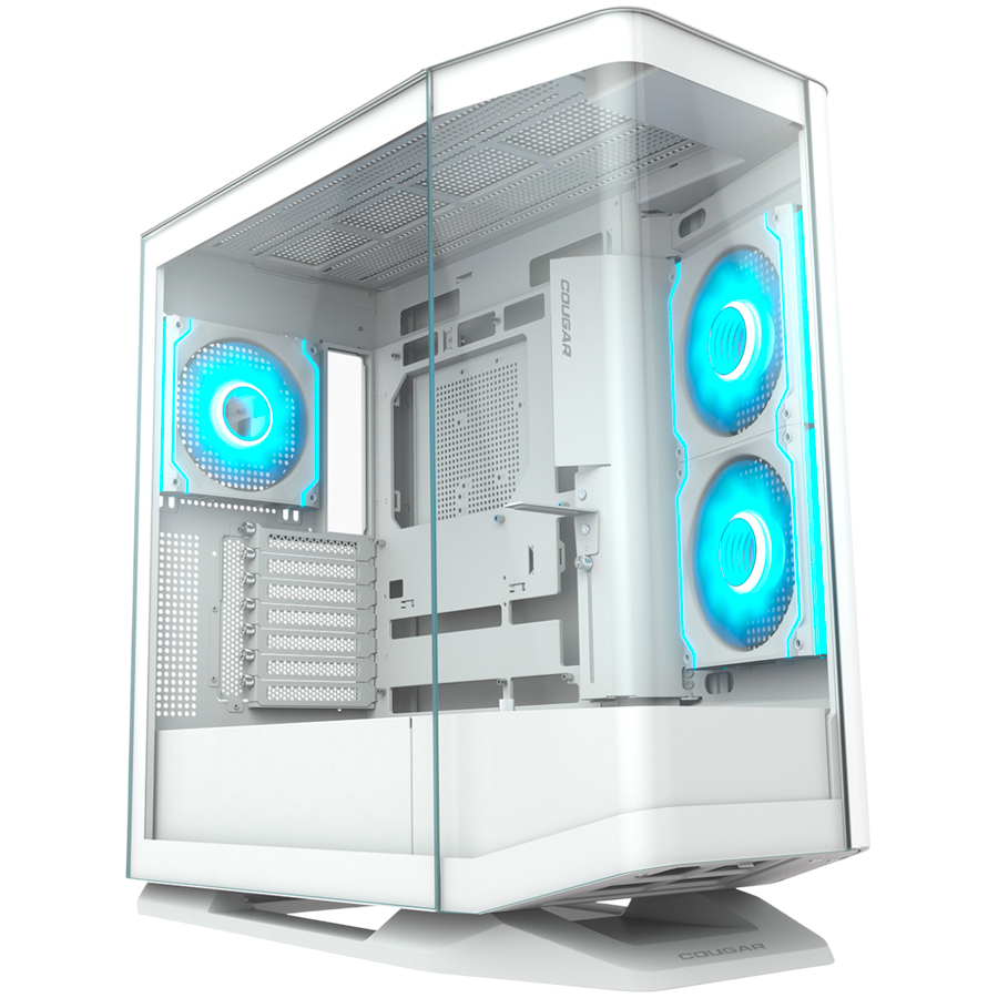 COUGAR FV270 RGB PC Case, Mid tower, White - Image 2