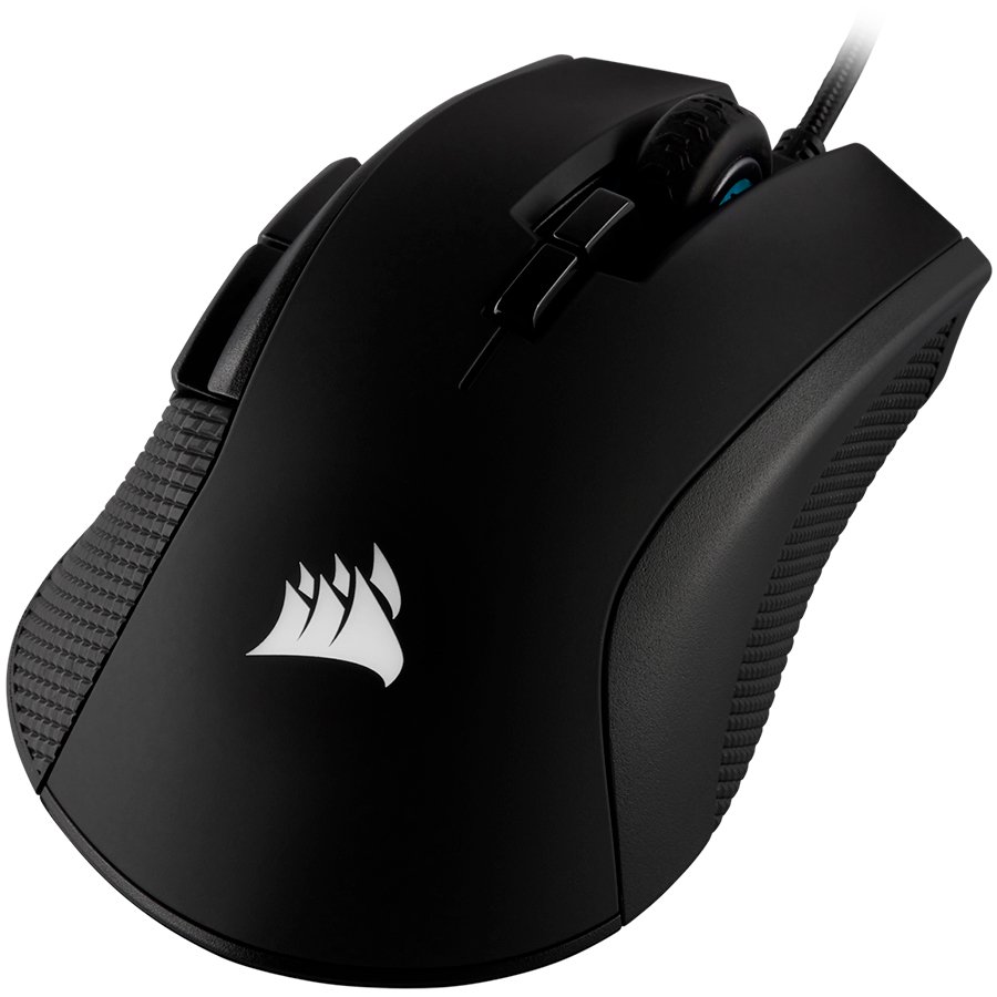 CORSAIR IRONCLAW RGB, FPS/MOBA, Black, Backlit RGB LED, 18000 DPI, Optical - Image 2