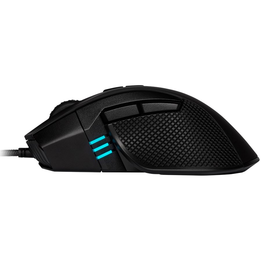 CORSAIR IRONCLAW RGB, FPS/MOBA, Black, Backlit RGB LED, 18000 DPI, Optical - Image 4
