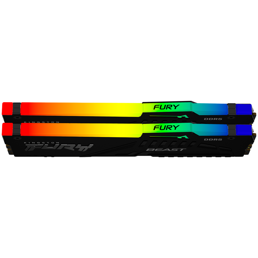 Kingston 32GB 6000MT/s DDR5 CL30 DIMM (Kit of 2) FURY Beast RGB EXPO - Image 2