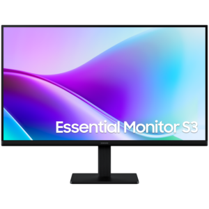 Monitor LED Samsung Essential S3 LS27F320GAUXEN 27", 1920x1080, FHD, 120Hz, IPS AG, 16:9, 1000:1, 250 cd/m2, 5ms, 178/178, HDMI x2, Flicker-free, Eye Saver Mode, VESA Mount (100x100), Tilt, Super Slim Design, 3Y