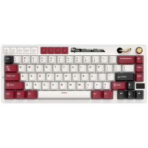 ROYAL KLUDGE RK M65 Famicom Gaming Keyboard Cream switch