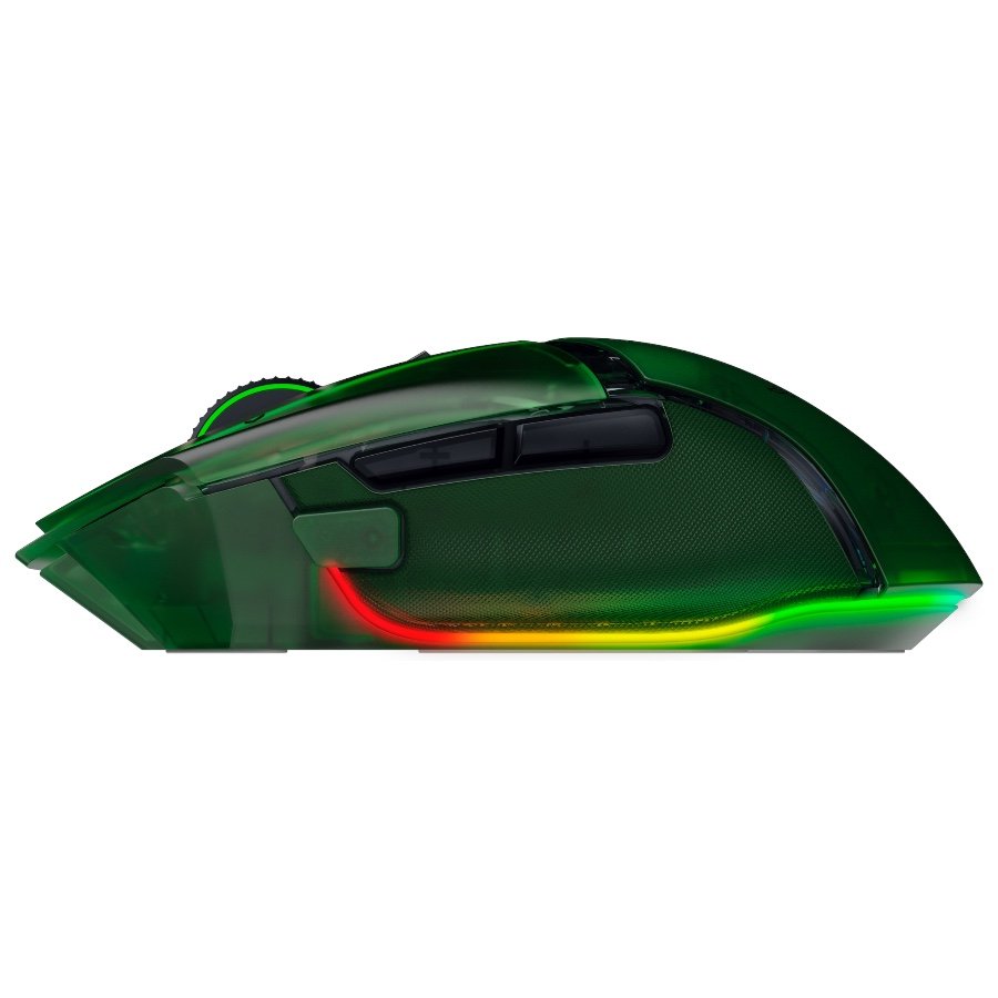 Razer Basilisk V3 Pro 35K Phantom Green Edition, Gaming mouse, Ergonomic Wireless Gaming Mouse, Charging Cable USB Type C, 30000DPI, Optical Mouse Switches Gen-3, 63 g, Focus Pro 30K Optical Sensor - Image 2