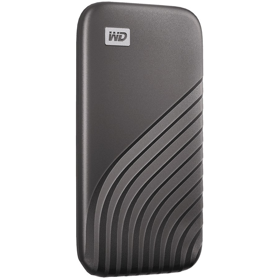 WD 2TB My Passport SSD - Portable SSD, up to 1050MB/s Read and 1000MB/s Write Speeds, USB 3.2 Gen 2 - Space Gray - Image 2