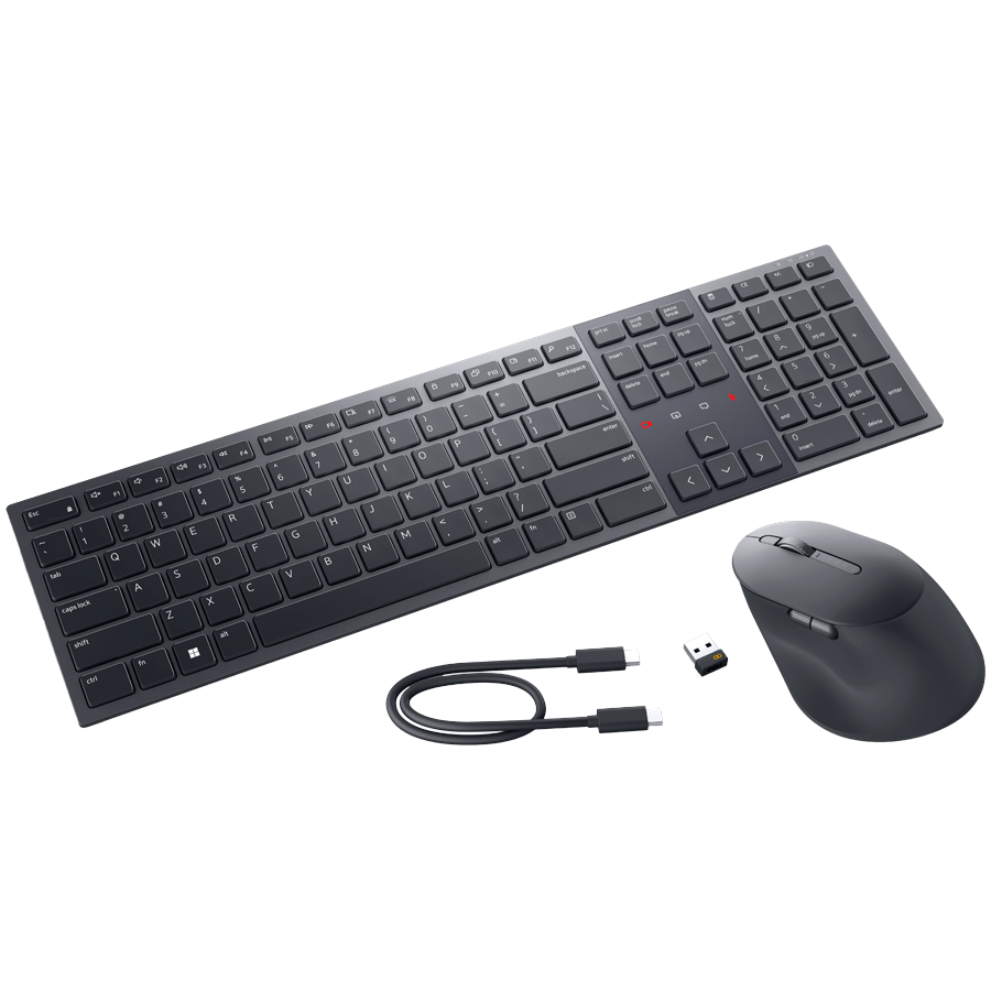 Dell Premier Collaboration Keyboard and Mouse - KM900 - US International - Image 3
