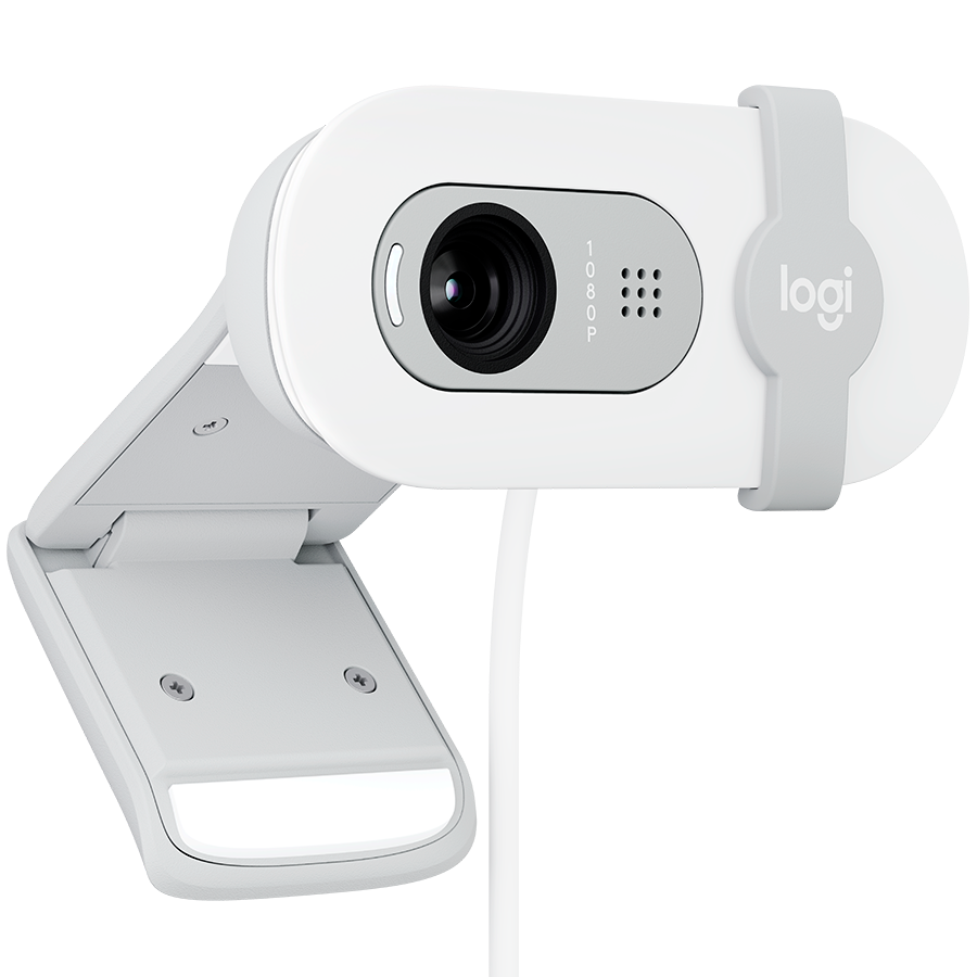 LOGITECH Brio 100 Full HD Webcam - OFF-WHITE - USB - Image 3