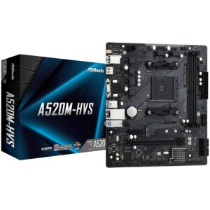 ASROCK A520M-HVS mATX AM4 DDR4
