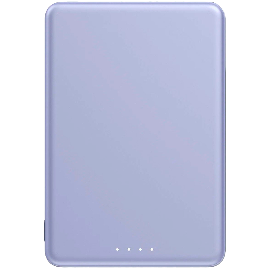 Xiaomi Super Slim Magnetic Power Bank 5000 Purple - Image 2