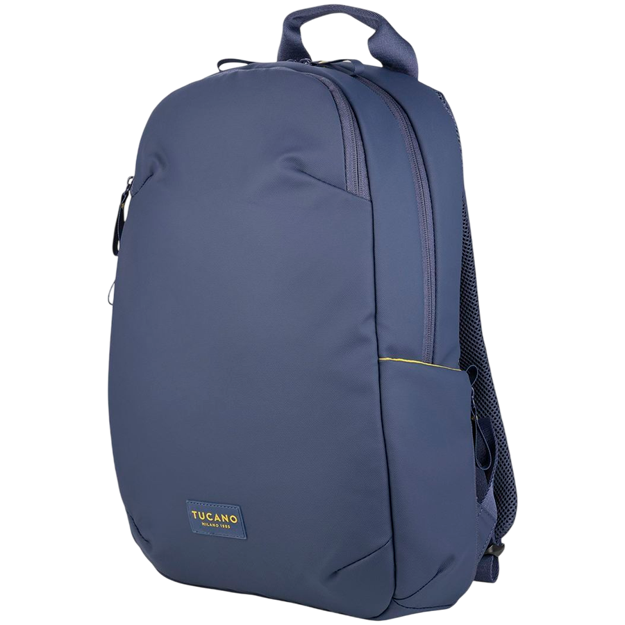 The Laser backpack for 15.6" laptops and 16" MacBooks, made from water-resistant resin-coated fabric obtained from recycled plastic, features a compact design and excellent pocket organization. - Image 2
