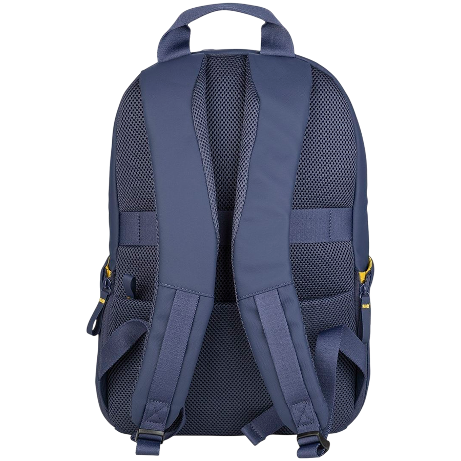 The Laser backpack for 15.6" laptops and 16" MacBooks, made from water-resistant resin-coated fabric obtained from recycled plastic, features a compact design and excellent pocket organization. - Image 3