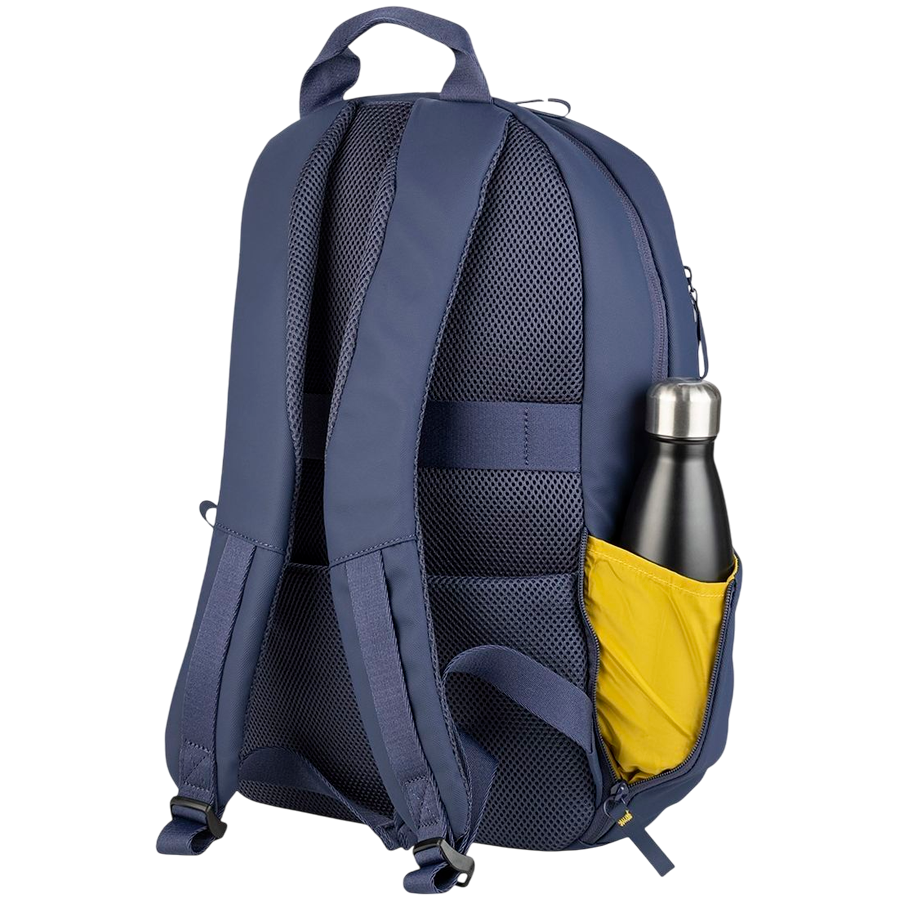 The Laser backpack for 15.6" laptops and 16" MacBooks, made from water-resistant resin-coated fabric obtained from recycled plastic, features a compact design and excellent pocket organization. - Image 4