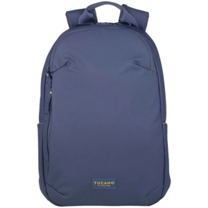 The Laser backpack for 15.6" laptops and 16" MacBooks, made from water-resistant resin-coated fabric obtained from recycled plastic, features a compact design and excellent pocket organization.