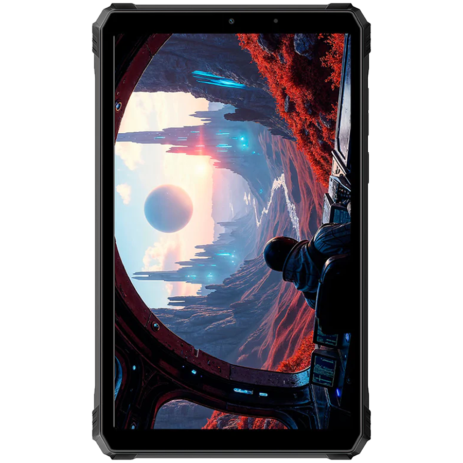 Blackview Active 5 Rugged Tab UMS9230E(T615) Octa-core 1.8GHz,8.68inch FHD+ IPS 800*1340 90Hz Memory: 8GB+128GB, Camera: Front 13MP; Rear 16MP GSM: B2/B3/B5/B8,WCDMA: B1/B8 LTE: B1/B3/B7/B8/B19/B20/B28A/B28B/B40/B41 6600mAh, 18W fast charging, Android 15 Color: Black - Image 2