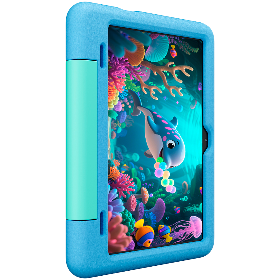 Blackview Tab 20 Kids WiFi 10.1-inch 800x1280 HD 60Hz Unisoc Tiger T310 2Hz 4GB + 64GB 6600mAh Cam 5MP/8MP WiFi5 Android 15 Bubble Blue - Image 2