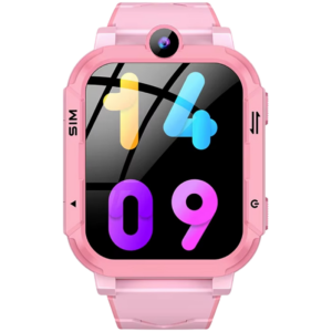 Blackview Z20 Kids 4G 1.83-inch HD Touchscreen 240x284 ARM Cortex-R5 16MB/16MB 800mAh Magnetic Charging IP67 8MP Camera GPS+WiFi+LBS SOS Call Android OS Rose Pink