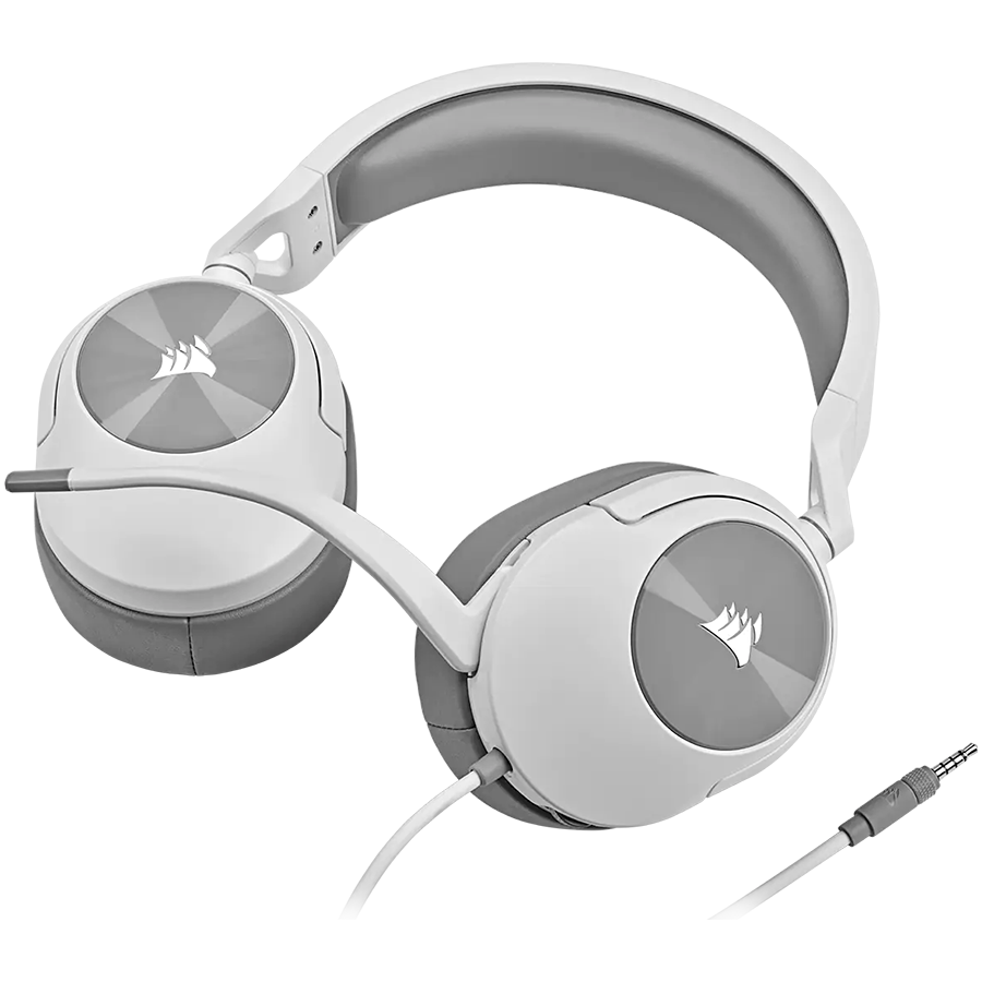 CORSAIR HS55 Stereo Headset, White - Image 2