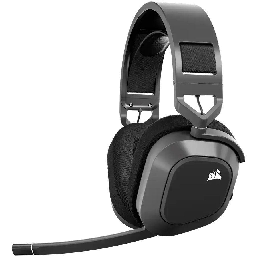 CORSAIR HS80 MAX Wireless Headset, Steel Gray - EU