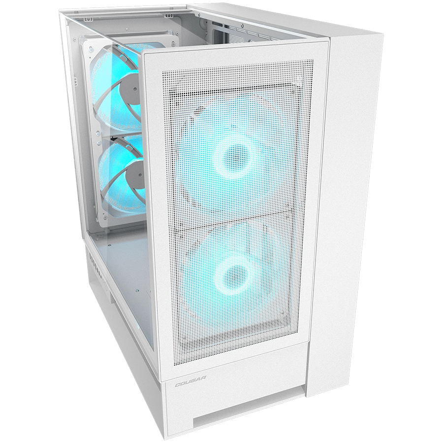 COUGAR OmnyX PC Case, Mid Tower, White - Image 4