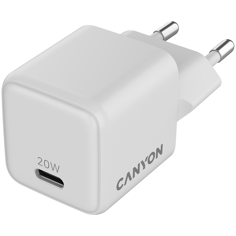 CANYON charger CU20C GaN 20W 1xPD EU White - Image 4