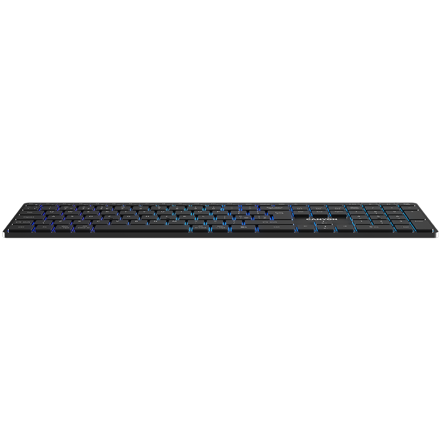 CANYON keyboard HKB-W11 UK/US RGB Dual Mode Wireless Black - Image 3