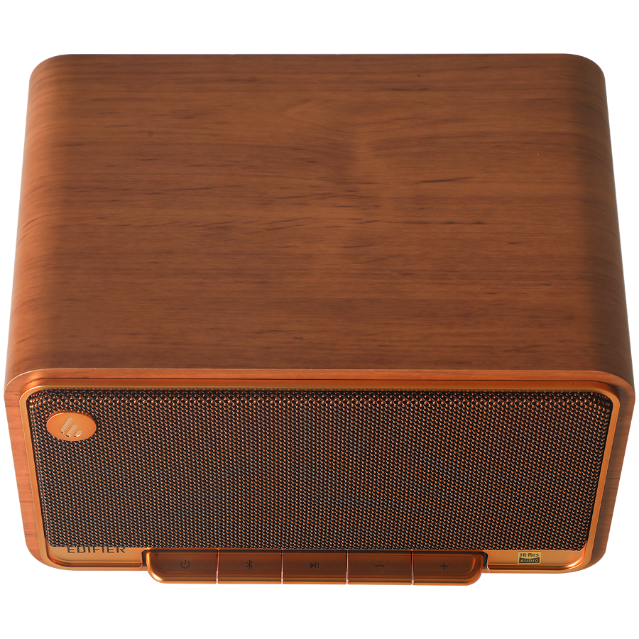 Edifier D32 2.1 Speaker, BT V5.3, Wi-Fi, AUX, USB-C, 1x 4-inch Midrange Driver, 2x 1-inch Tweeters, 60W (RMS), Brown - Image 5